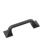 BLACK IRON 3" [76.20MM] PULL BY HICKORY HARDWARE SOLD IN EACH - H076700-BI