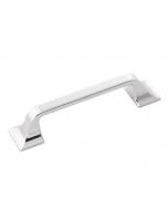 CHROME 3-25/32" [96.00MM] PULL BY HICKORY HARDWARE SOLD IN EACH - H076701-CH