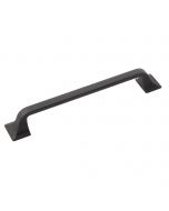 BLACK IRON 6-19/64" [160MM] PULL BY HICKORY HARDWARE SOLD IN EACH - H076703-BI