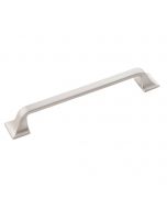 Satin Nickel 6-5/16" (160mm) Pull, Forge By Hickory Hardware - H076703-SN