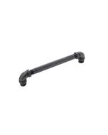 Black Nickel Vibed 6-5/16" [160.00MM] Pull by Hickory Hardware sold in Each - HH075010-BNV