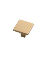 Elusive Golden Nickel 1-1/4" [32.00MM] Square Knob by Hickory Hardware sold in Each - HH075341-EGN