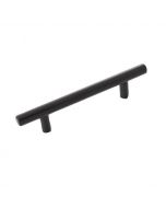 Black 3-25/32" [96.00MM] Bar Pull by Hickory Hardware sold in Each - HH075594-MB