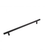 Black 8-13/16" [224.00MM] Bar Pull by Hickory Hardware sold in Each - HH075598-MB