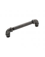 Black Nickel Vibed 5-1/32" [128.00MM] Pull by Hickory Hardware sold in Each - HH076012-BNV