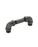 Black Nickel Vibed 3" [76.20MM] Pull by Hickory Hardware sold in Each - HH076013-BNV