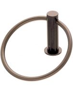 Oil Rubbed Bronze 1-1/2" [38.00MM] Towel Ring by Top Knobs sold in Each - HOP5ORB