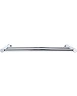 Polished Chrome 18" [457.20MM] Double Towel Bar by Top Knobs sold in Each - HOP7PC