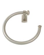 Brushed Nickel 8" [203.20MM] Towel Ring by Atlas - LGTR-BRN