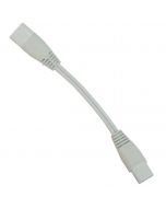 Tresco Trescent® White T5 Linking Cord 6" - 120V