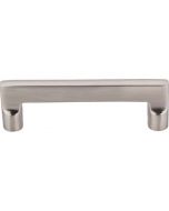 Brushed Satin Nickel 4" [101.60MM] Flat Sided Pull by Top Knobs sold in Each - M1972