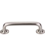 Brushed Satin Nickel 4" [101.60MM] Rounded Pull by Top Knobs sold in Each - M1987