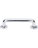 Polished Chrome 4" [101.60MM] Rounded Pull by Top Knobs sold in Each - M1988