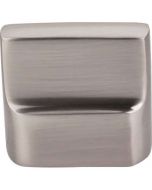 Brushed Satin Nickel 7/8" [22.23MM] Flat Sided Knob by Top Knobs sold in Each - M2050