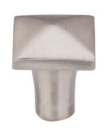Brushed Satin Nickel Square Knob by Top Knobs sold in Each - M2056