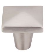 Brushed Satin Nickel Square Knob by Top Knobs sold in Each - M2059