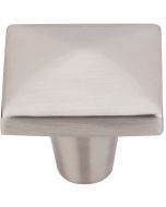 Brushed Satin Nickel Square Knob by Top Knobs sold in Each - M2062