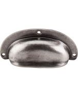 Pewter Antique 3-3/4" [95.20MM] Cup Pull by Top Knobs sold in Each - M210