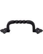 Patina Black 4" [101.60MM] Foot Pull by Top Knobs sold in Each - M692