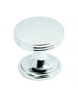 Chrome 1" [25.40MM] Knob by Hickory Hardware sold in Each - P2140-CH