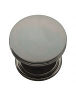 Black Nickel 1-3/8" [35.00MM] Knob by Hickory Hardware sold in Each - P2142-BLN
