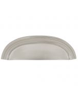 Satin Nickel 3-25/32" [96.00MM] Cup Pull by Hickory Hardware sold in Each - P2144-SN