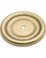 Lancaster Hand Polished 1-7/8" [47.63MM] Backplate for Knob by Hickory Hardware sold in Each - P282-LP