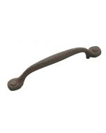 Rustic Iron 5-1/32" [128.00MM] Foot Pull by Hickory Hardware sold in Each - P2998-RI