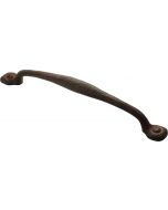 Rustic Iron 12" [304.80MM] Appliance Pull by Hickory Hardware sold in Each - P3005-RI