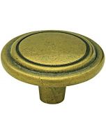 Antique Brass 1-9/32" [32.60MM] Knob by Liberty - P30071L-ALN-U