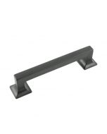 Matte Black 5-1/16" (128mm) Pull, Studio by Hickory Hardware sold in each - P3012-MB