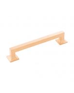 Brushed Golden Brass 6-5/16" [160.00MM] Pull by Hickory Hardware sold in Each - P3018-BGB