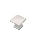 Polished Nickel 1-1/4" [32.00MM] Square Knob by Hickory Hardware sold in Each - P3028-14