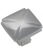 Chrome 1-3/16" [30.00MM] Square Knob by Hickory Hardware sold in Each - P3230-CH