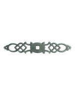 Silver Stone Backplate for Knob by Hickory Hardware sold in Each - P326-ST