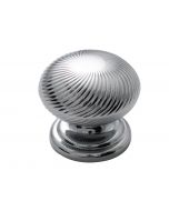 Chrome 1-1/4" [31.75MM] Knob by Hickory Hardware sold in Each - P3609-CH