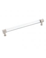 Crysacrylic With Satin Nickel 8-13/16" [224.00MM] Pull by Hickory Hardware sold in Each - P3704-CASN