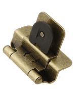 Antique Brass Double Demountable 3/8" Inset Hinge by Hickory Hardware, SKU: P5312-AB