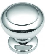 Chrome 1-1/4" [31.75MM] Knob by Hickory Hardware sold in Each - P548-CH