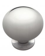 Chrome 1-1/4" [31.75MM] Knob by Hickory Hardware sold in Each - P6091-26
