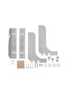 Accessories Door Mount Kit for Wire Waste Containers, Metallic Silver (RV-DM17-KIT)