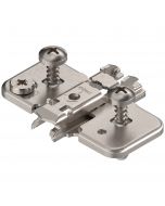 Expanding Dowel Steel BLUM Mounting Plates with Adjusting Cam 7/16" Miling Depth 0 mm Clip-on - 174H710180