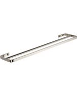 Polished Nickel 23-1/2" [596.90MM] Towel Bar Double by Atlas - SODTB600-PN