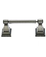 Antique Pewter 6-3/4" [171.45MM] Tissue Holder by Top Knobs sold in Each - STK3AP