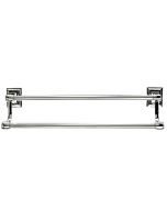 Polished Nickel 18" [457.20MM] Double Towel Bar by Top Knobs sold in Each - STK7PN