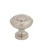 Brushed Satin Nickel 1-1/4" [32mm] Ulster Knob of Regent's Park Collection by Top Knobs - TK3070BSN