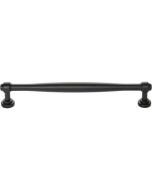 Flat Black 7-9/16" [192mm] Ulster Pull of Regent's Park Collection by Top Knobs - TK3074BLK