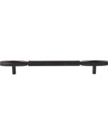 Flat Black 7-9/16" [192mm] Kingsmill Pull of Regent's Park Collection by Top Knobs - TK3084BLK