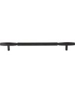 Flat Black 8-13/16" [224mm] Kingsmill Pull of Regent's Park Collection by Top Knobs - TK3085BLK