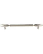 Brushed Satin Nickel 8-13/16" [224mm] Kingsmill Pull of Regent's Park Collection by Top Knobs - TK3085BSN